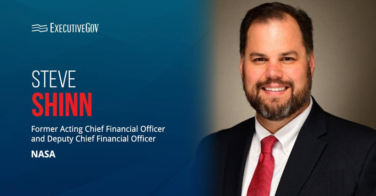 Steve Shinn. The acting CFO of NASA joined The Aerospace Corp as VP and CFO.