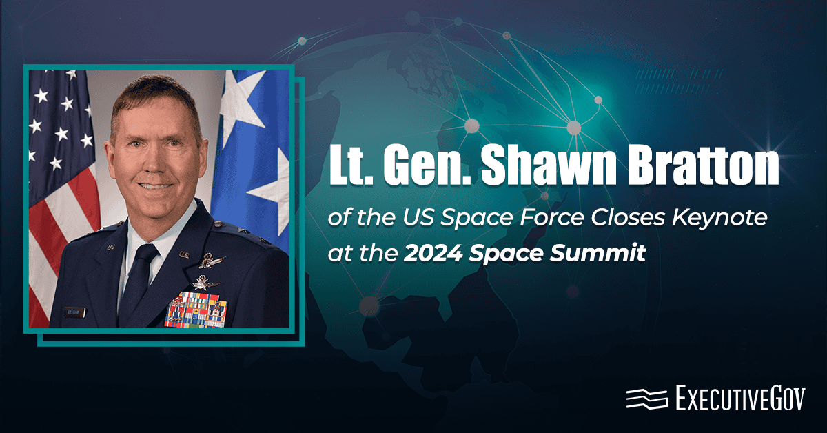 Lt. Gen. Shawn Bratton of the US Space Force Closes Keynote at the 2024 Space Summit