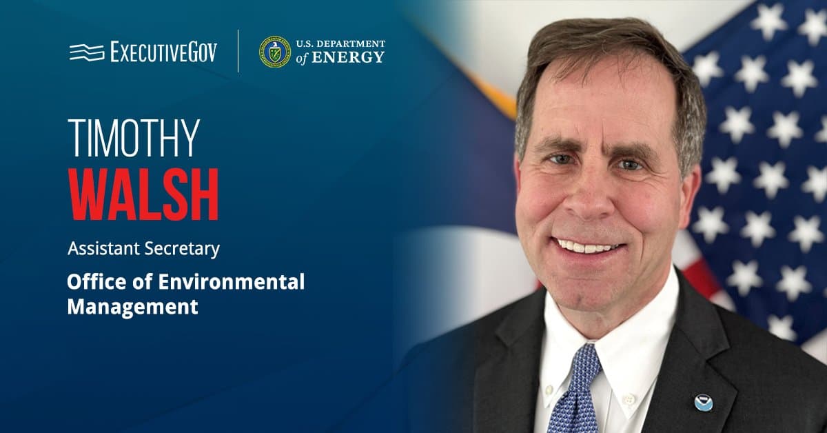 Timothy Walsh, assistant secretary at DOE's Office of Environmental Management. Walsh comments about DOE's Paducah site plan