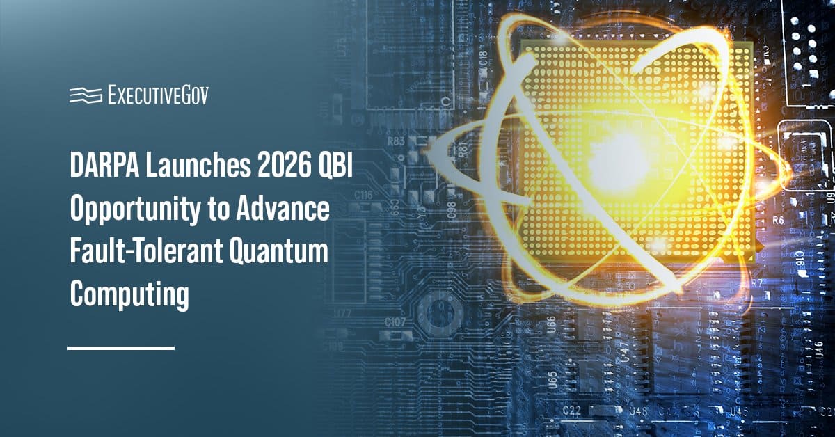 Quantum computing. DARPA will welcome new entrants its program to advance the development of quantum computers
