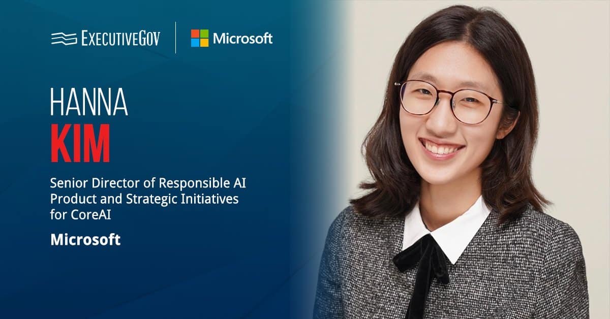 Hanna Kim. The former Login.gov director joined Microsoft.