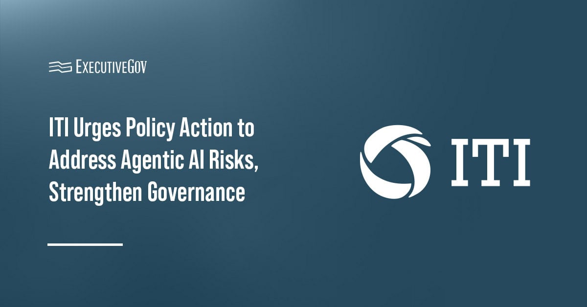 ITI's logo. ITI offered policy recommendations for managing agentic AI risks in a new paper