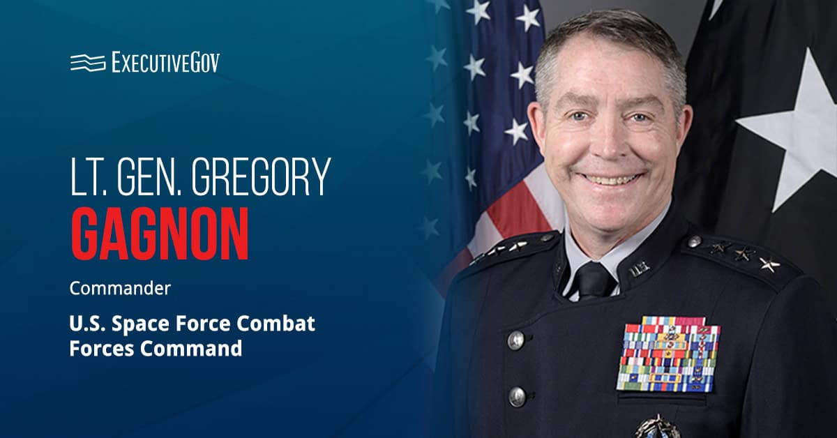 Gregory Gagnon. The lieutenant general assumed leadership of USSF Combat Forces Command in November.