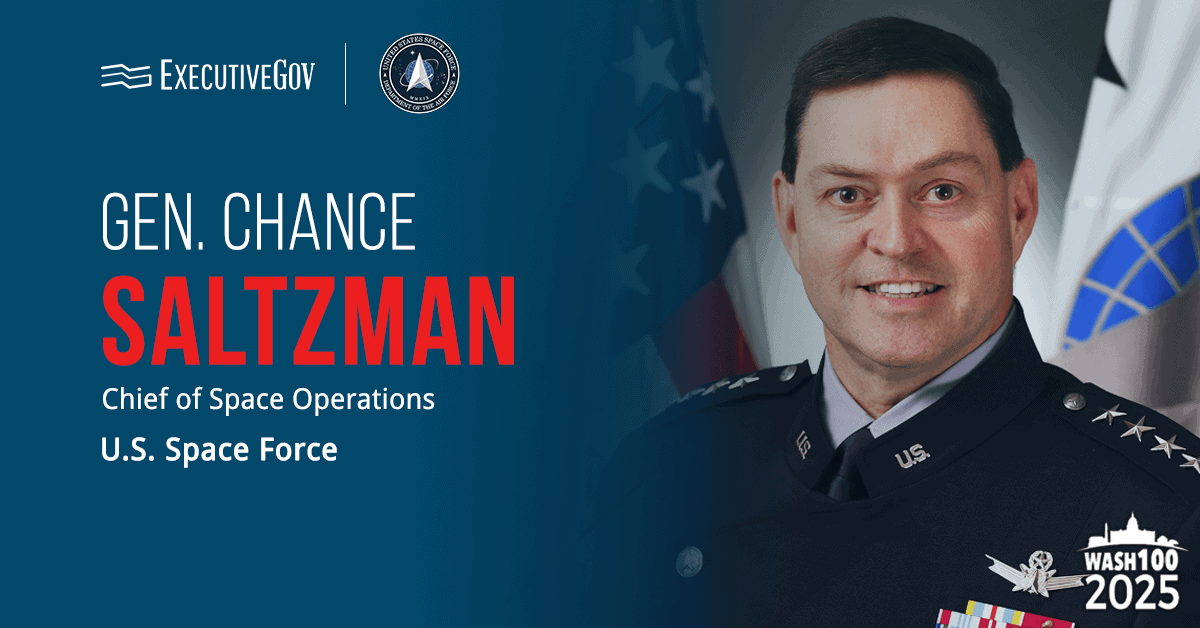 Chance Saltzman. The USSF CSO said the Space Force must remain adaptable as technologies and threats evolve.