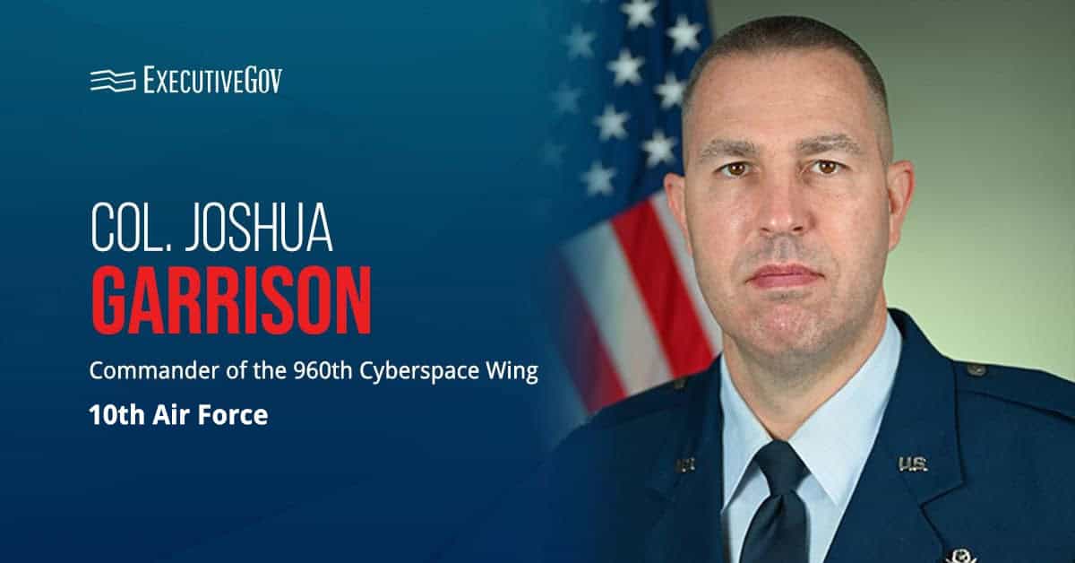 Col. Joshua Garrison. The head of the 960th Cyberspace Wing said the Air Force Reserve will stand up the 98th COS in January.