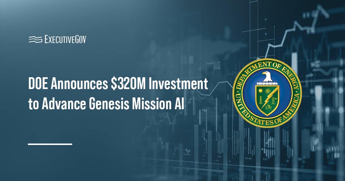 doe-genesis-mission-ai-investment DOE seal. DOE has announced a $320 million investment for accelerating the development of Genesis Mission's AI capabilities.