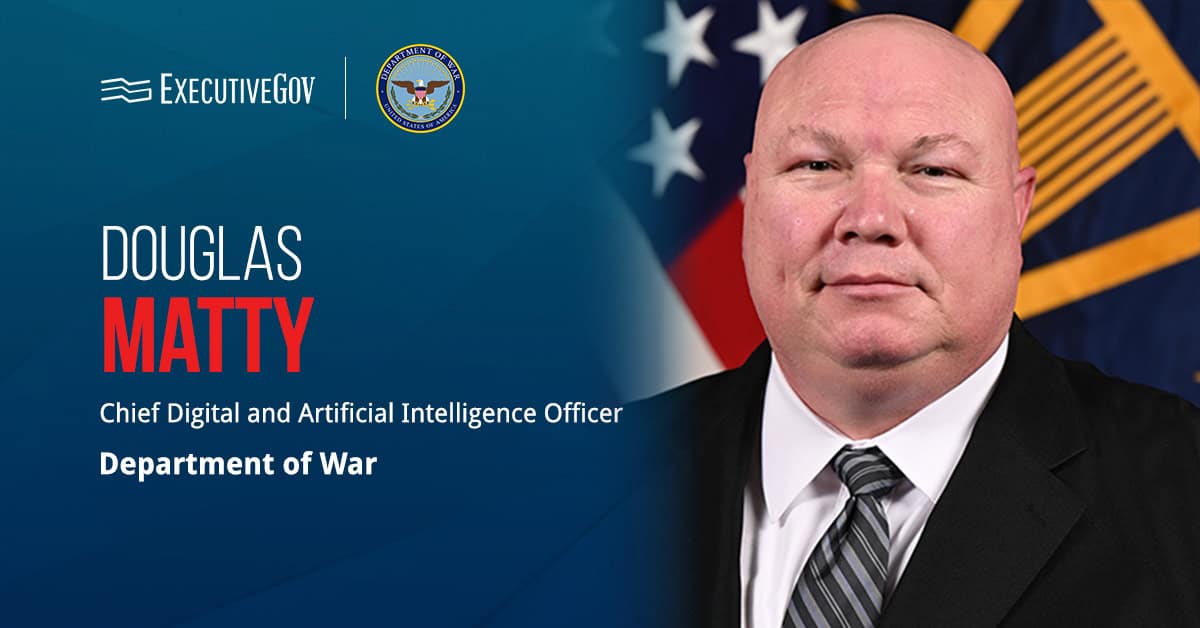 Douglas Matty. The Pentagon’s CDAO is leaving his post to focus on the Golden Dome for America missile defense project.