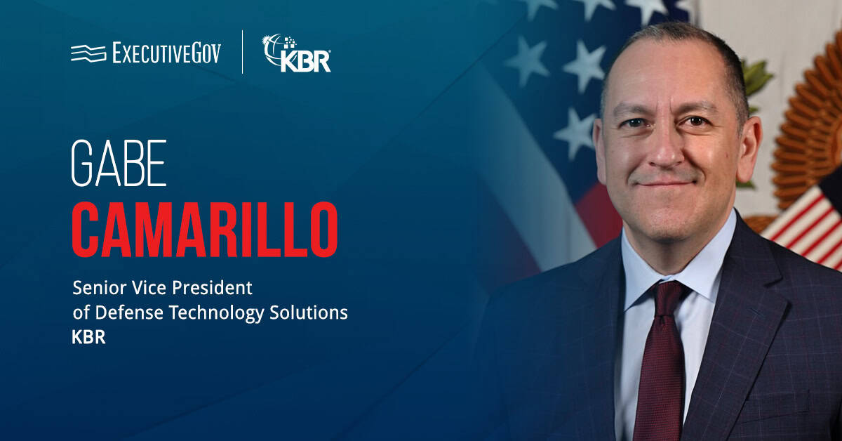 gabe-camarillo-kbr-dow-rdte-budget Gabe Camarillo. The KBR senior VP and 4x24 member discussed the Pentagon's FY 2025 RDT&E budget request.