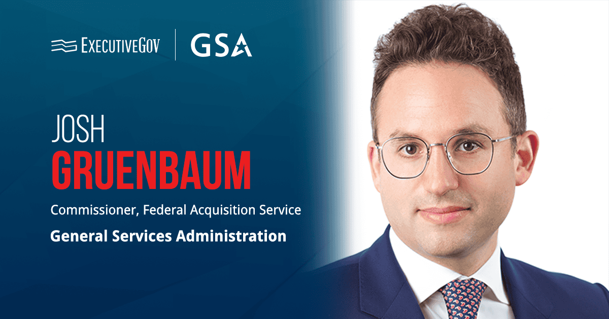FAS Commissioner Josh Gruenbaum. GSA and Tenable partnered to offer discounted access to Tenable Cloud Security Enterprise