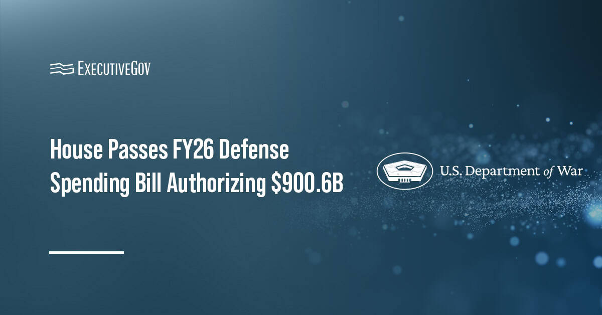 The Department of War's logo. House passed a spending bill for DOW