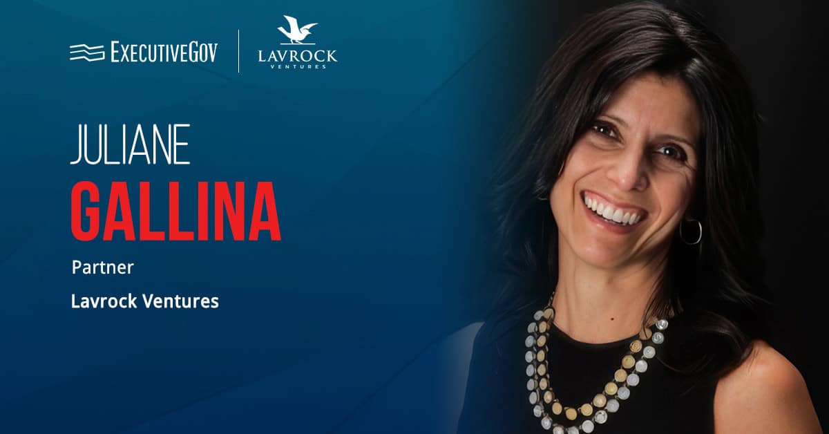 Juliane Gallina. The former CIA executive is joining Lavrock Ventures. She also worked at the NRO and served in the U.S. Navy