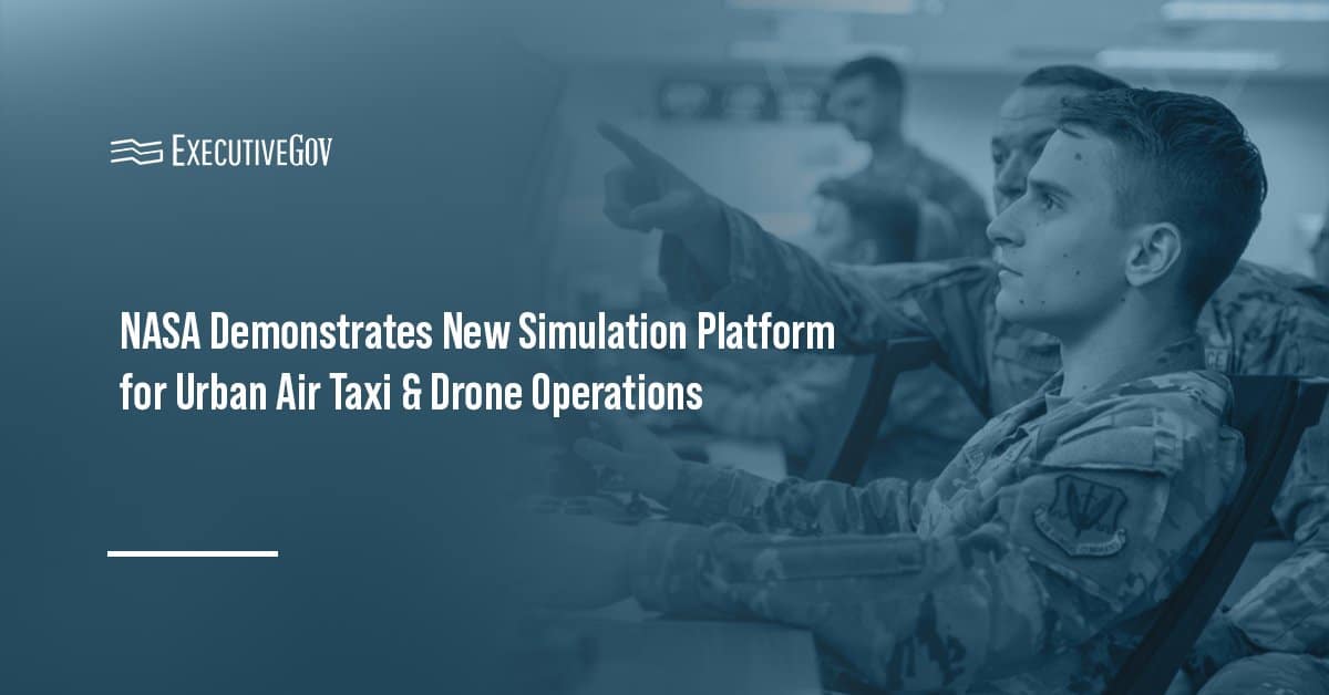 Simulation training. NASA has demonstrated its new Strategic Deconfliction Simulation platform.