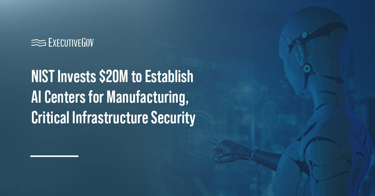 Artificial intelligence. NIST partners with MITRE to establish new AI centers.