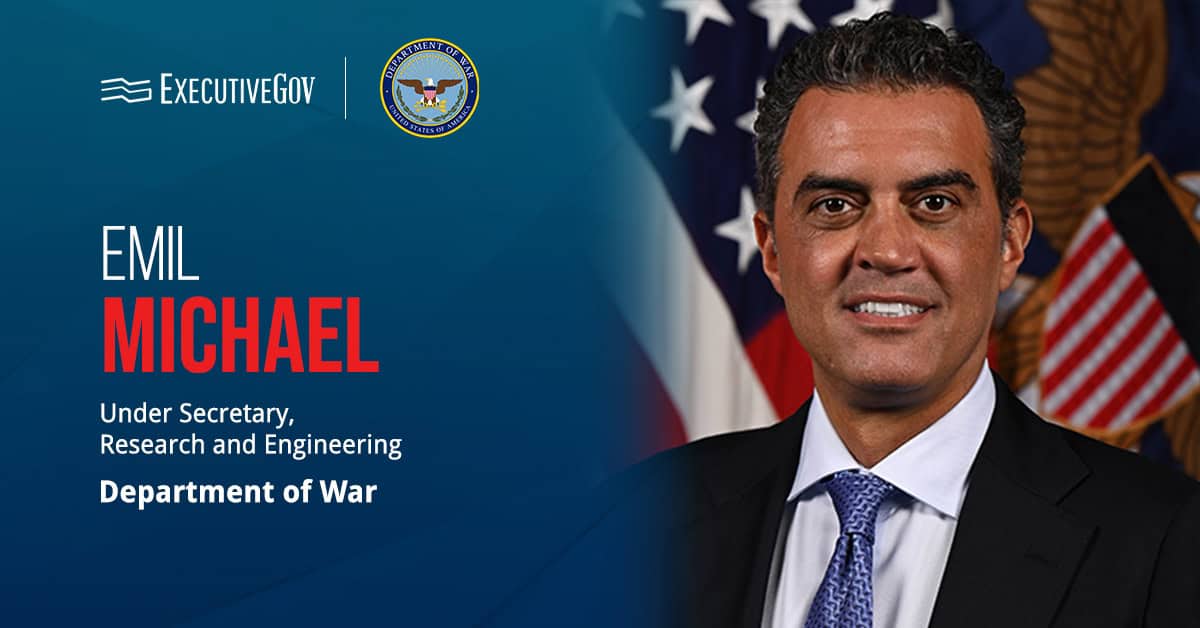 Emil Michael. The under secretary of war for research and engineering commented on the APFIT program.