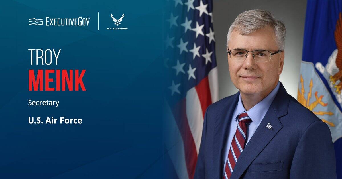 Troy Meink. The Air Force secretary highlighted major changes in the Department of the Air Force’s acquisition process.