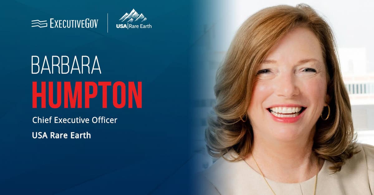 Barbara Humpton. The USA Rare Earth CEO commented on the company's collaboration with Commerce’s CHIPS Program Office.