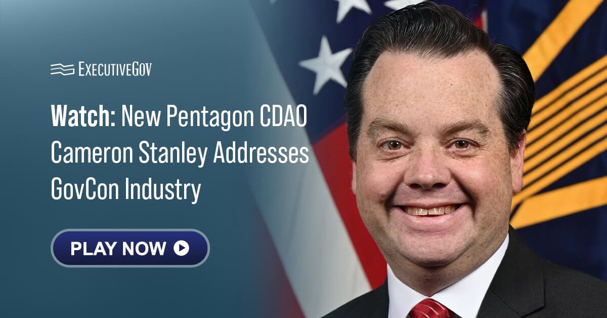 Cameron Stanley. The new CDAO shares how industry can help the Pentagon advance its AI strategy in an Executive Mosaic video.