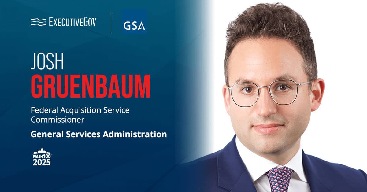 Josh Gruenbaum. The commissioner of the Federal Acquisition Service said the OneGov agreement will secure AI systems