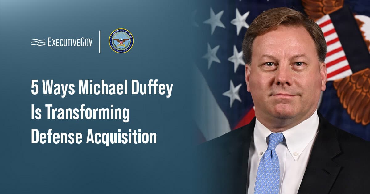 Michael Duffey. The under secretary of war for acquisition and sustainment is transforming defense acquisition. Here's how.