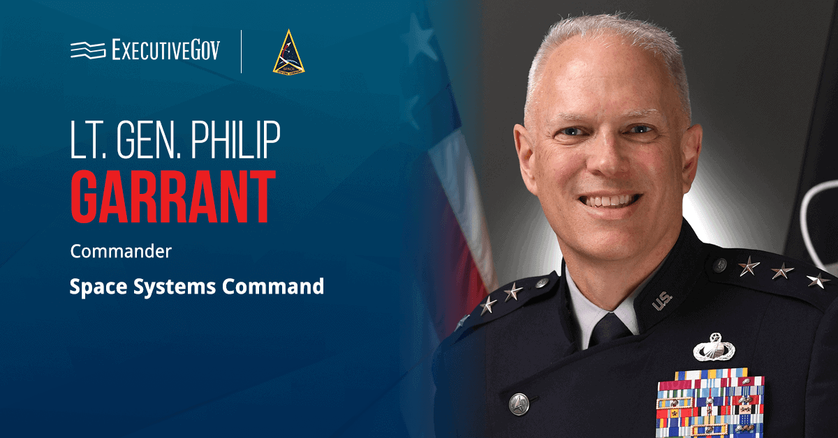Lt. Gen. Philip Garrant, SSC commander. Garrant issued a new version of the SSC's command plan