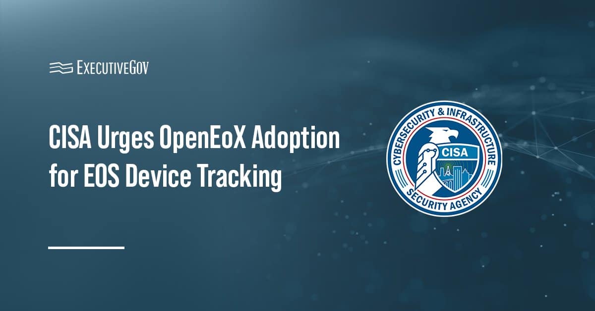 cisa-openeox-eos-edge-devices CISA logo. CISA recommended adopting the OpenEoX standard to identify end-of-support edge devices.