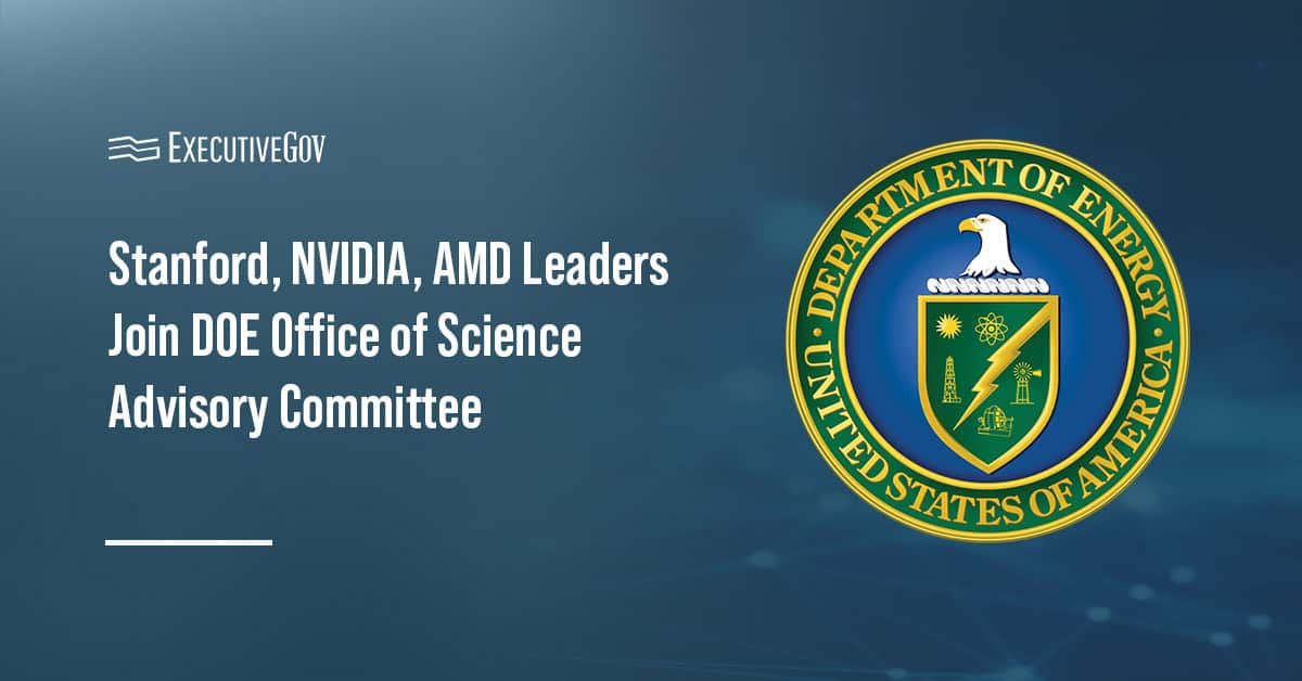 Department of Energy logo. DOE announced the members of its Office of Science Advisory Committee