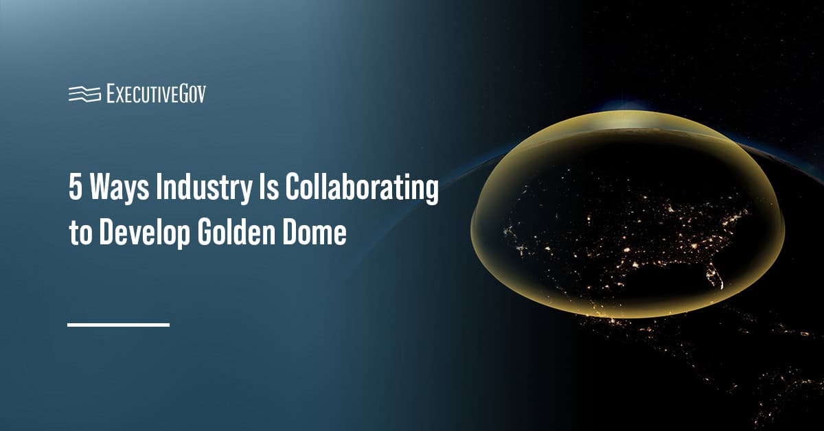 Golden Dome. The massive missile defense initiative will be a central topic at an upcoming government contracting conference.