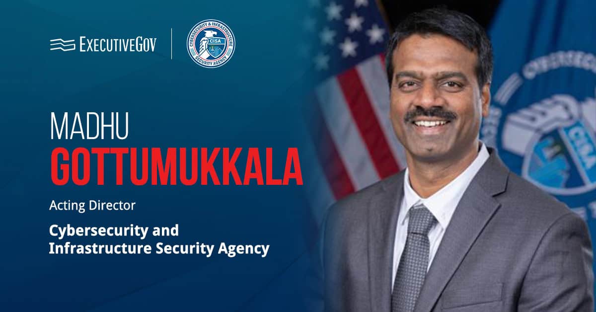 CISA's Madhu Gottumukkala. DISA released a new guide to advance the adoption of secure operational technology communications.