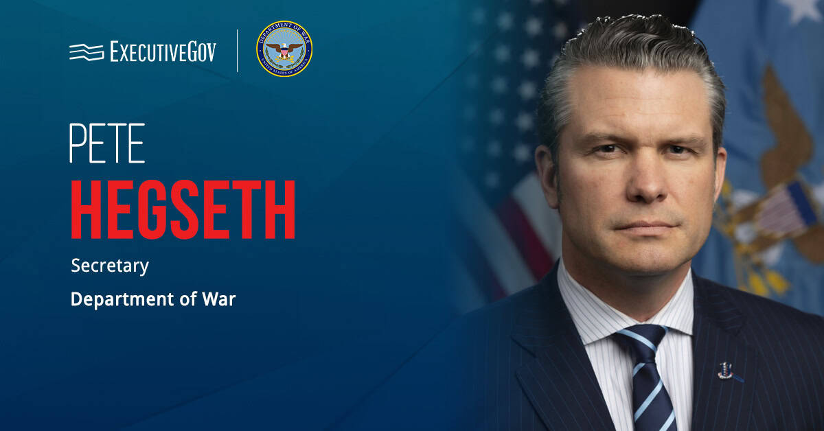 Pete Hegseth. The secretary of war commented on drone dominance.