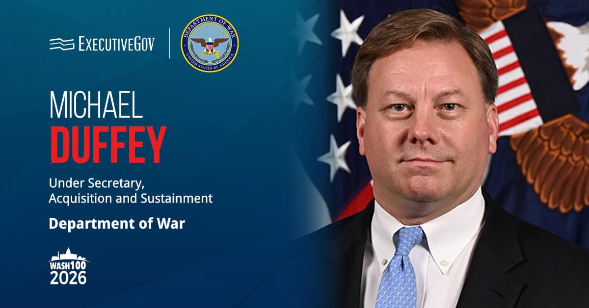 Michael Duffey. The under secretary of war for acquisition and sustainment commented on the realignment of DSCA and DTSA.