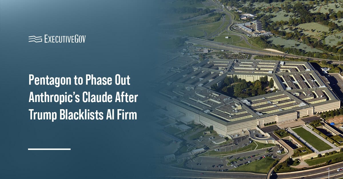 Pentagon. The Department of War will begin a six-month phased rollback of Anthropic's AI platform Claude.