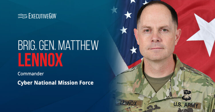 Army Brig. Gen. Matthew Lennox Assumes Command of Cyber National Mission Force Executive Gov Army Brig. Gen. Matthew Lennox Assumes Command of Cyber National Mission Force