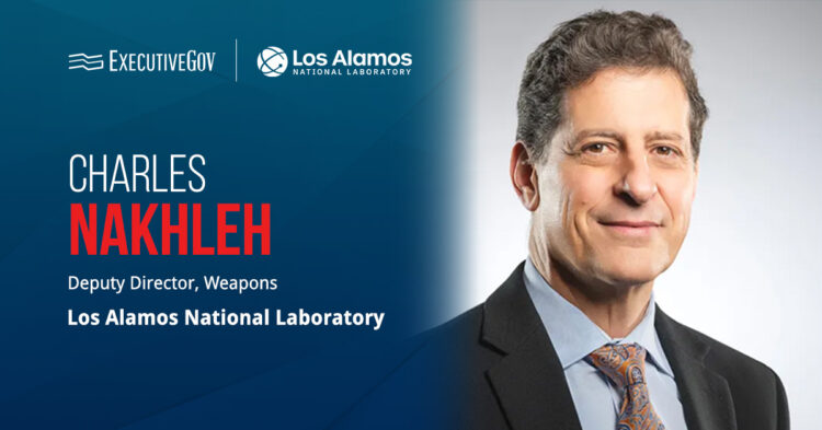 Charles Nakhleh to Lead as Deputy Laboratory Director for Weapons at LANL Executive Gov Charles Nakhleh to Lead as Deputy Laboratory Director for Weapons at LANL