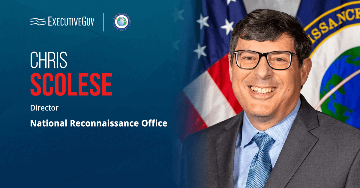 NRO Director Chris Scolese. NRO is prioritizing AI and quantum sensing to accelerate processing of space-based data.