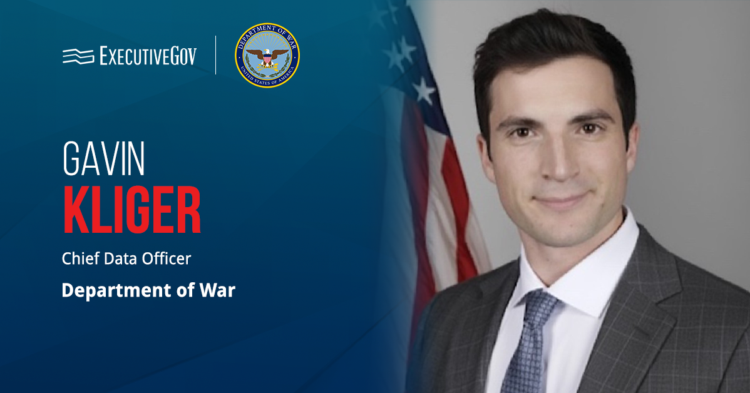 Gavin Kliger Named Pentagon Chief Data Officer