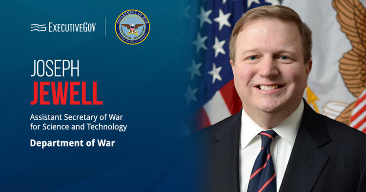 Joseph Jewell Sworn In as Assistant Secretary of War for Science & Technology