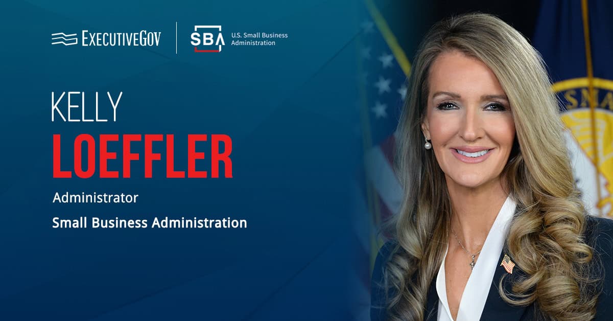 Kelly Loeffler. The SBA administrator commented on the termination proceedings against 628 companies in the 8(a) program.