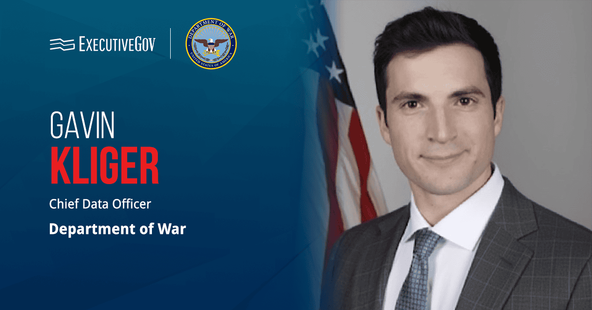 Gavin Kliger. The former Databricks technical staff member has been named the Department of War's chief data officer.