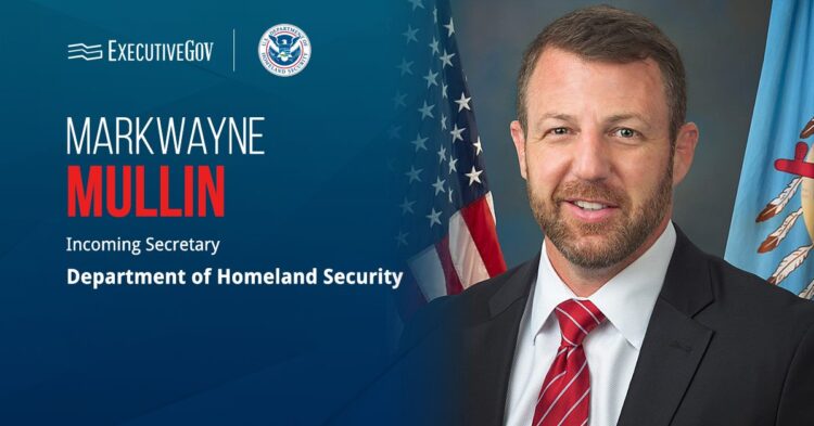 Markwayne Mullin Confirmed as DHS Secretary Executive Gov Markwayne Mullin Confirmed as DHS Secretary