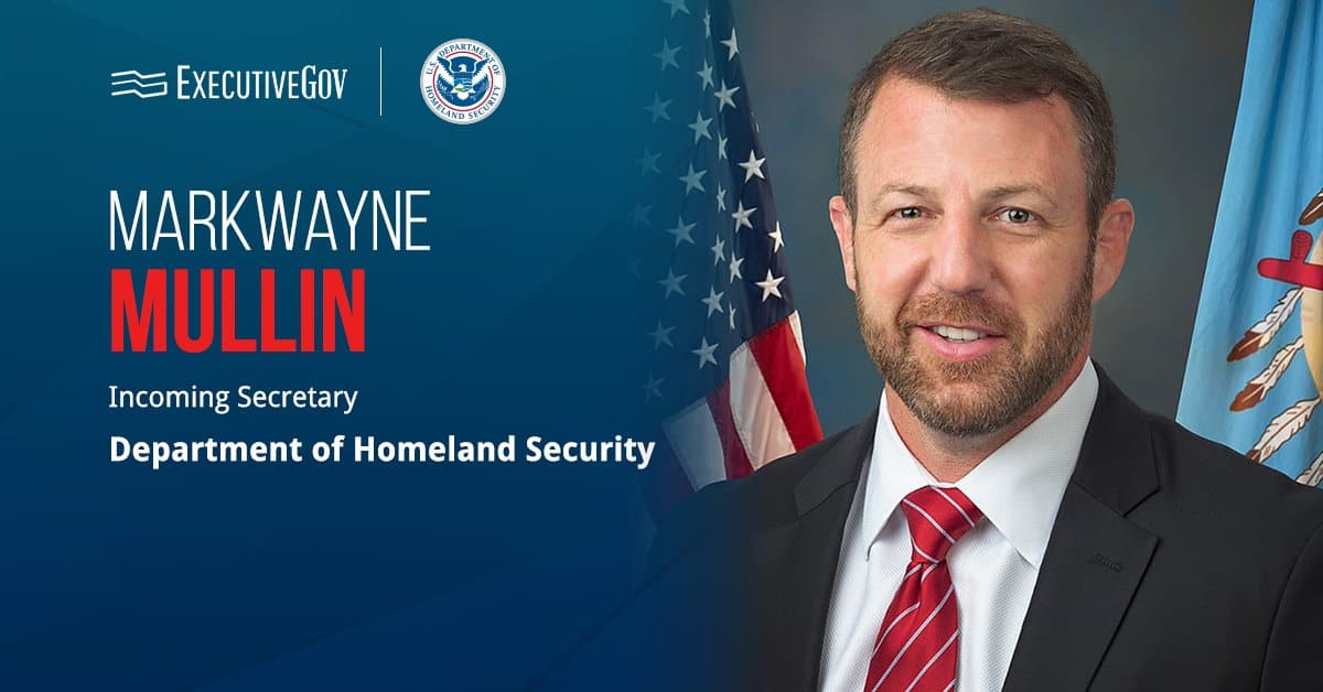 DHS Secretary Markwayne Mullin. Senator Markwayne Mullin has been selected to replace Kristi Noem as DHS Secretary.