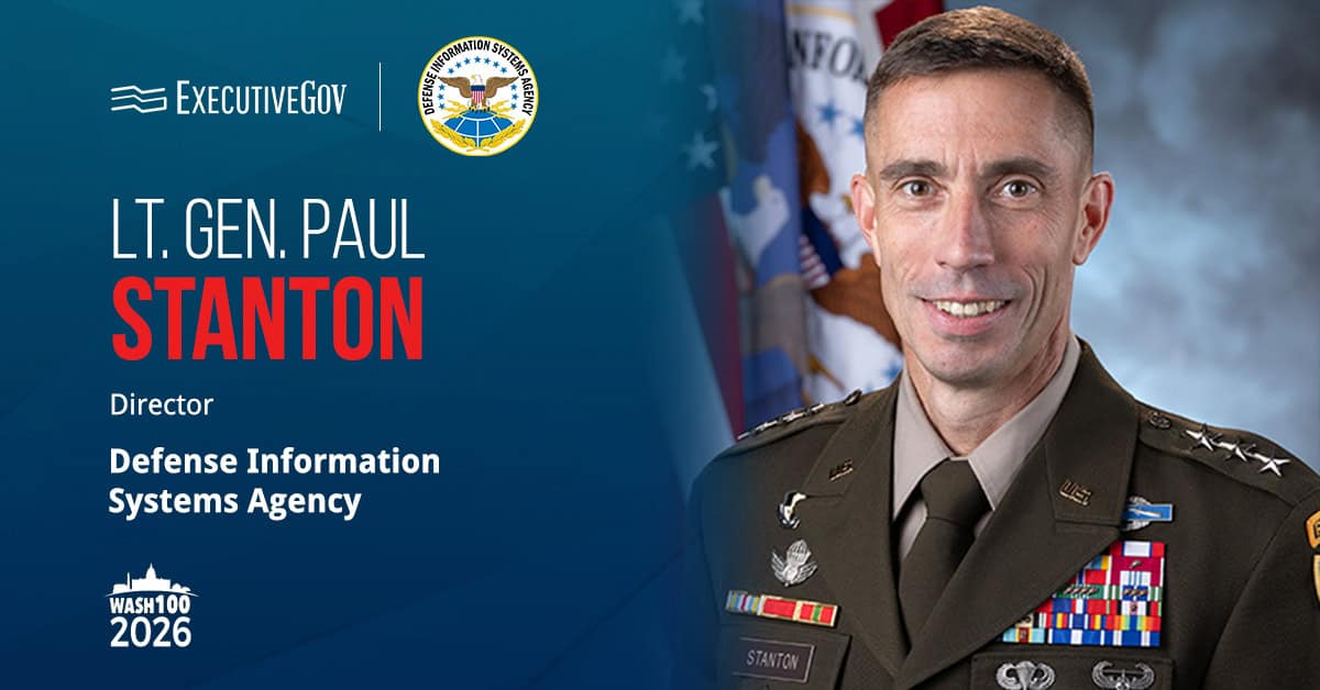 Paul Stanton. The Army lieutenant general who leads DISA said the network must be treated as a critical weapons system.