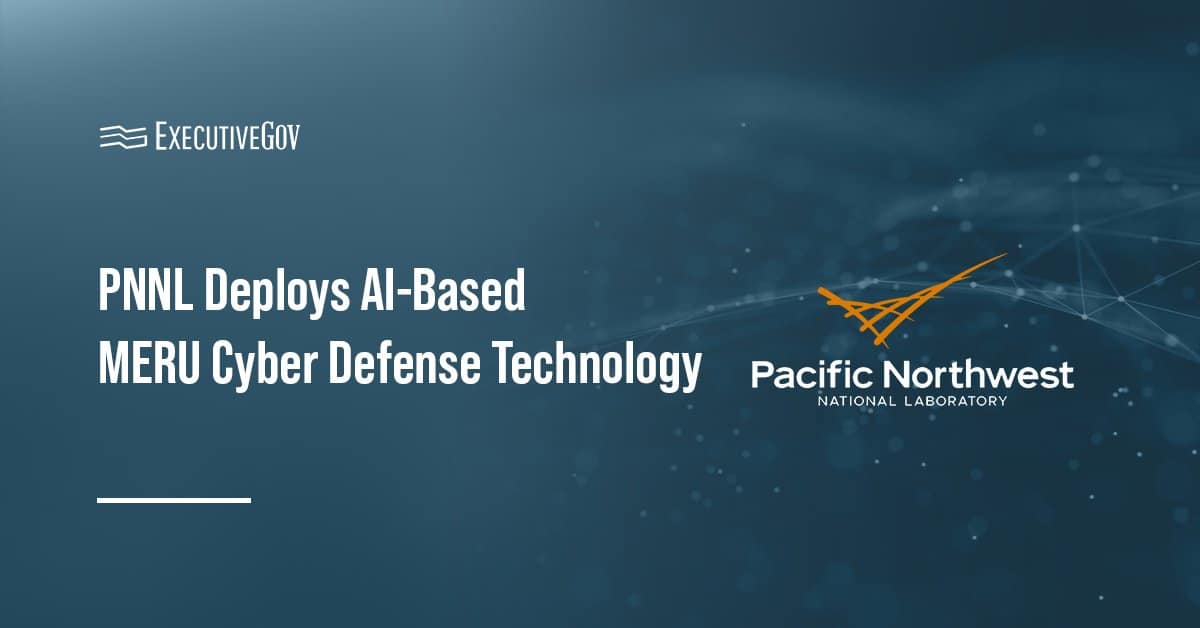 PNNL logo. PNNL has deployed the AI-based Multimodal Entity Relationship Unification cybersecurity defense technology.