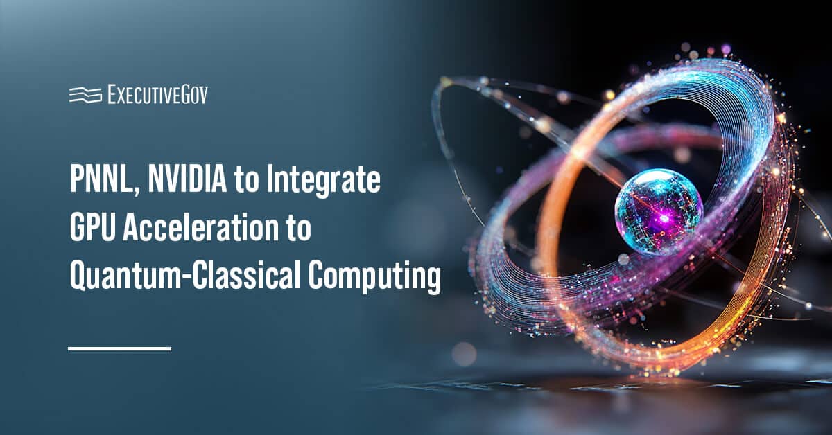 Quantum computing. PNNL has partnered with NVIDIA to integrate GPU acceleration to quantum-classical computing.