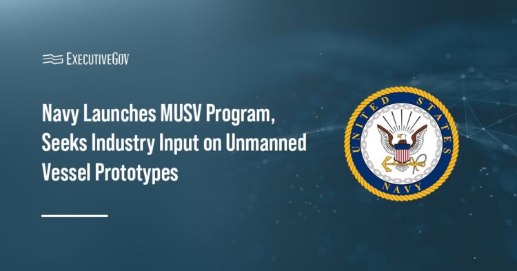 Navy Launches MUSV Program