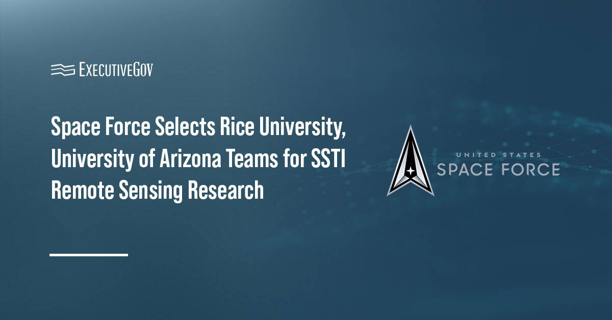 Space Force logo. The U.S. Space Force announced awardees under its SSTI 4 research program