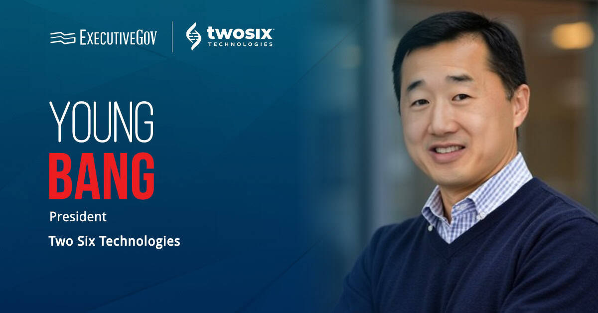 Young Bang. The former deputy ASALT has been appointed president at Two Six Technologies.