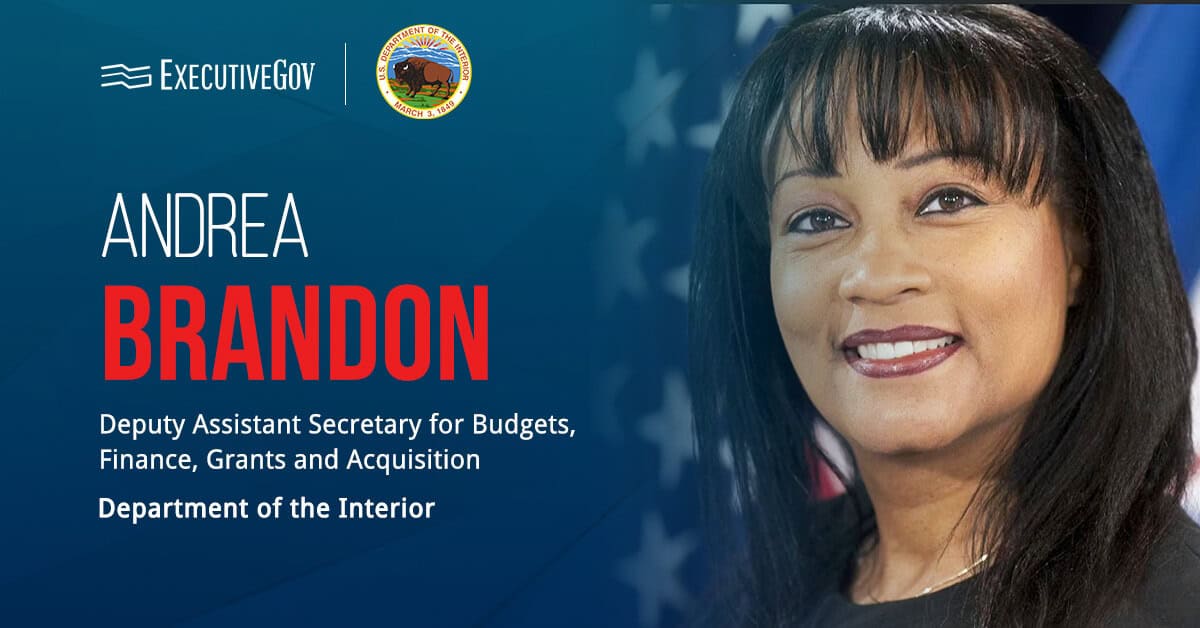 Andrea Brandon. The Interior Dept assistant secretary recommends more federal staffers than just IT execs get AI training.