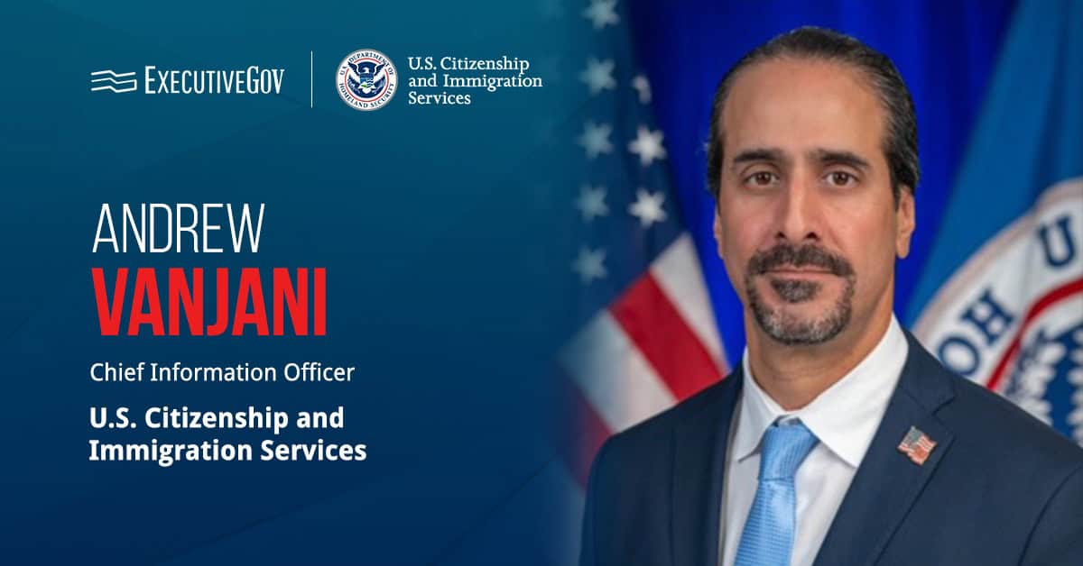 Andrew Vanjani. USCIS appointed Andrew Vanjani as CIO to lead technology strategy and improve operational efficiency.