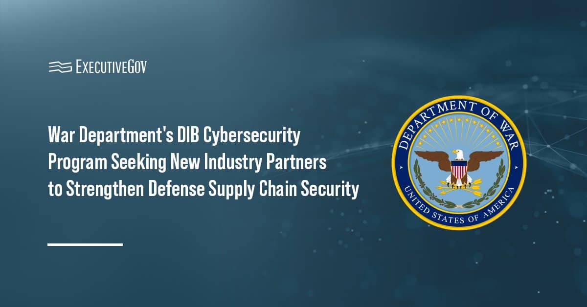 Department of War logo. DOW has announced that the Cyber Crime Center's Cybersecurity Program is open to new members