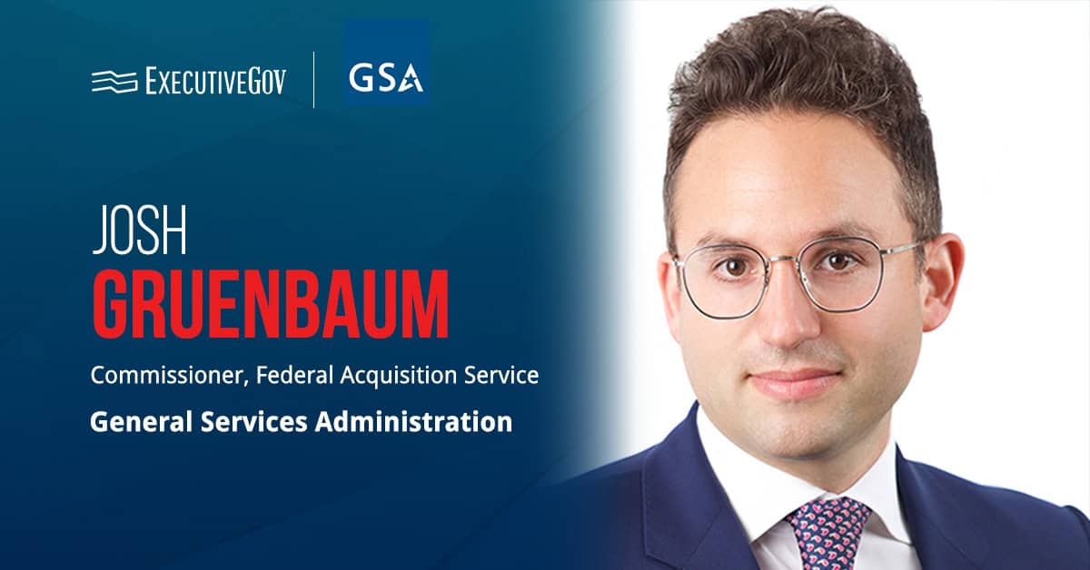 Josh Gruenbaum, Federal Acquisition Service commissioner. Gruenbaum said modern payment technologies can deliver insights